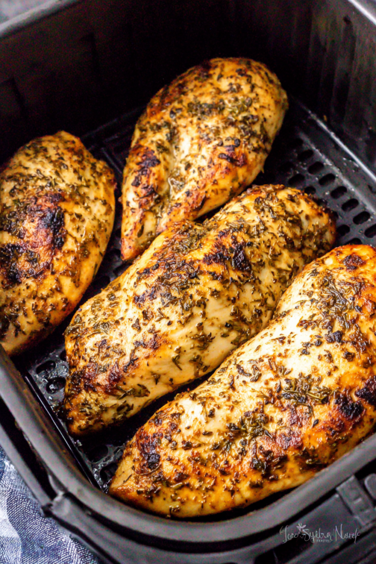Juicy Air Fryer Chicken Breasts Ready in 20 Minutes