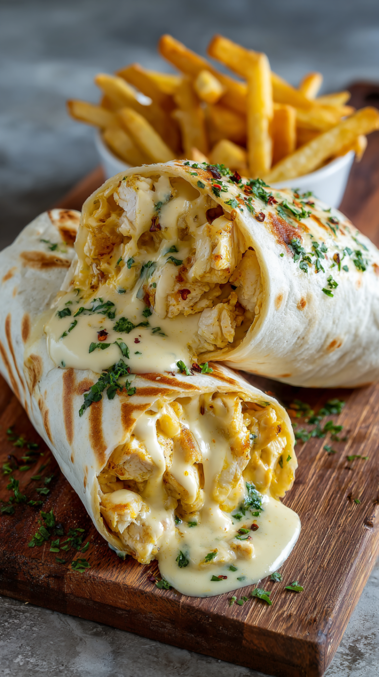 Cheesy Garlic Chicken Wraps That Solve the Weeknight Dinner Problem
