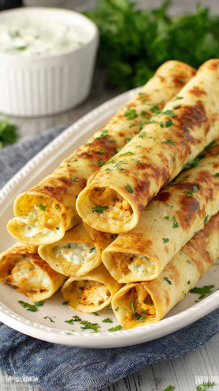Chicken Taquitos That Are Actually Crispy