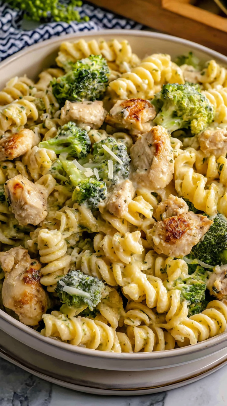 Creamy Rotisserie Chicken and Broccoli Pasta Everyone Loves