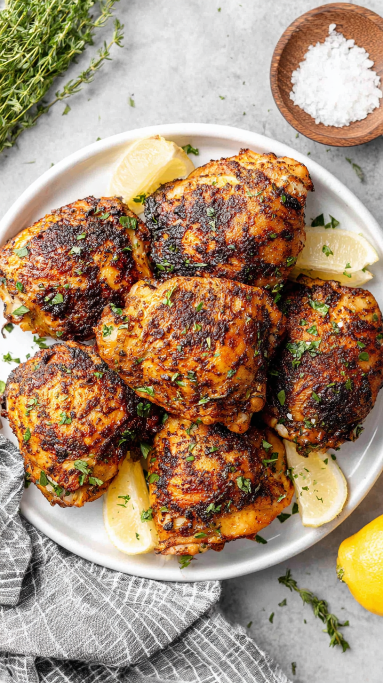 Oven Baked Chicken Thighs That Are Crispy, Juicy, and Foolproof