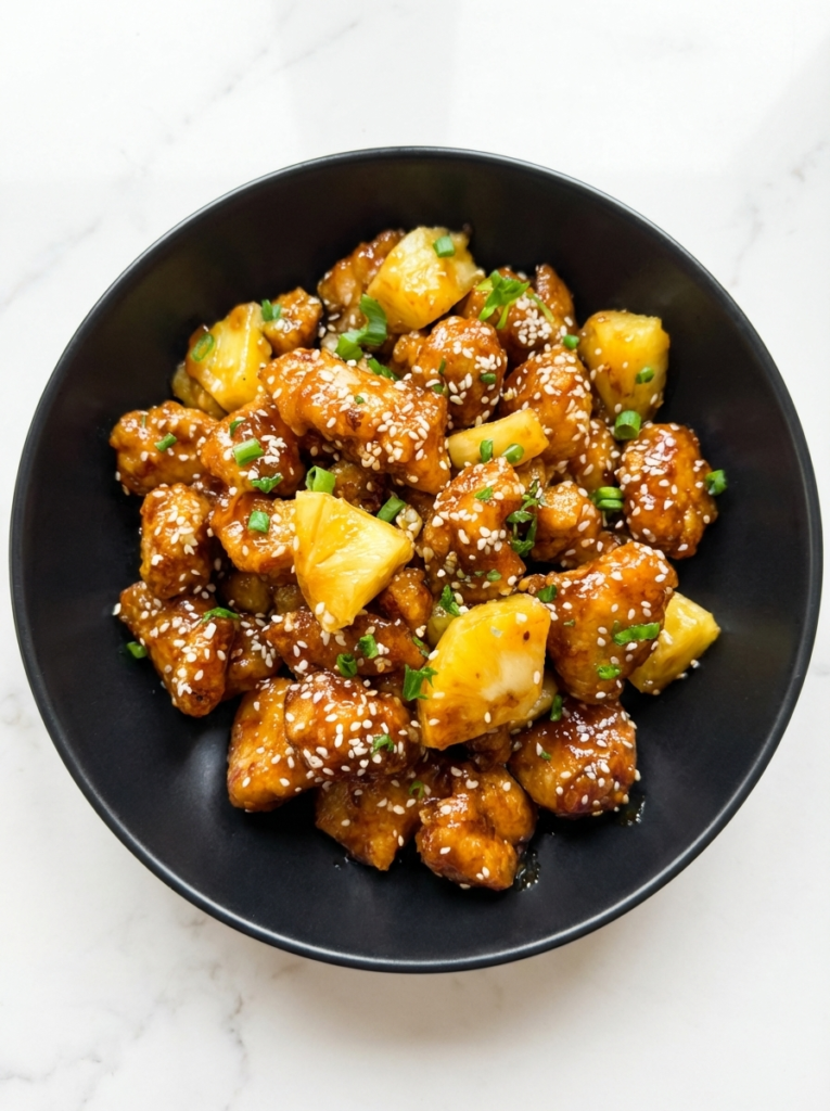Pineapple Brown Sugar Chicken