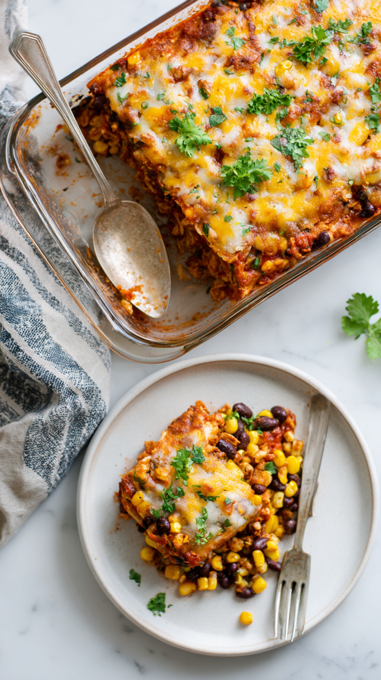 Easy Baked Mexican Chicken Burrito