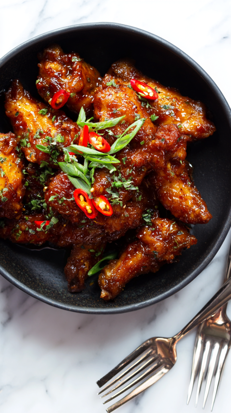 Chili Chicken Wings