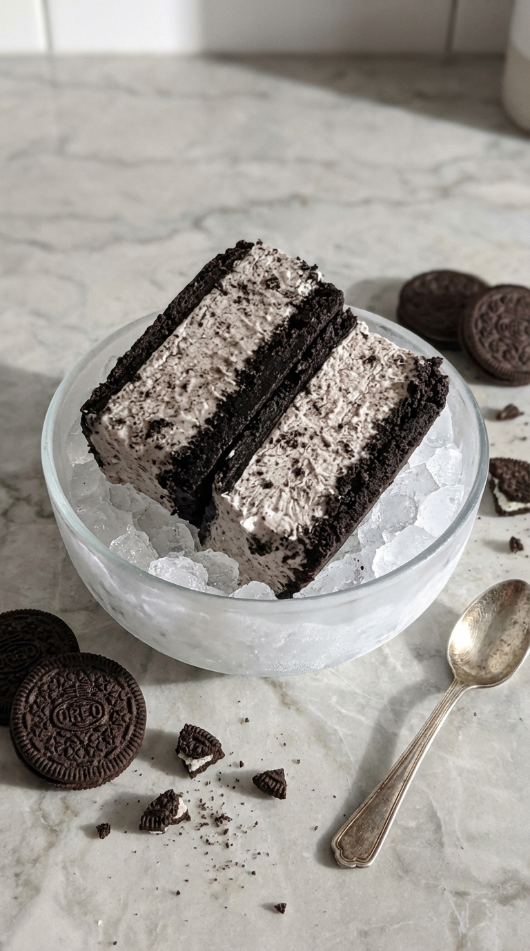 Homemade Oreo Ice Cream Sandwiches: Irresistibly Creamy & Delicious
