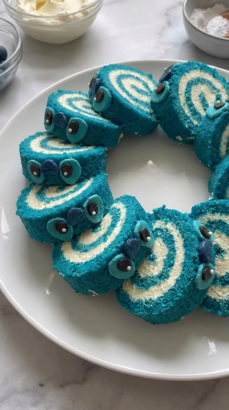 Stitch-Inspired Tropical Blue Cake Roll: 5 Sensational Steps to Success