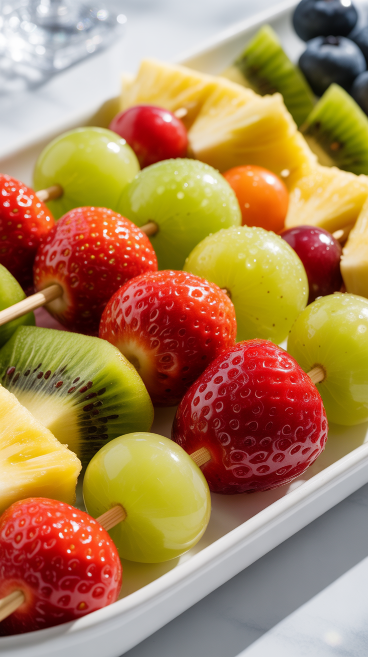 Chinese Tanghulu Recipe – Shiny Candied Fruit Skewers