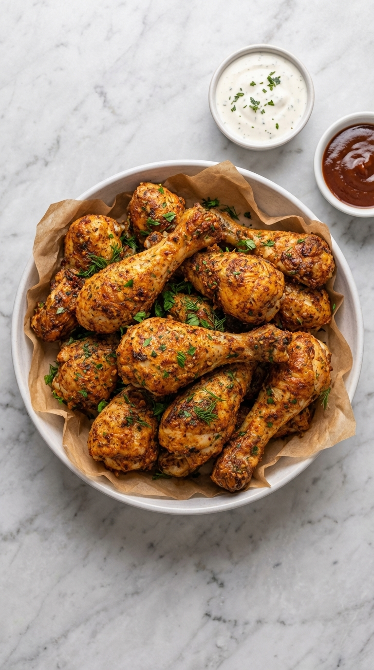 Air Fryer Chicken Drumsticks
