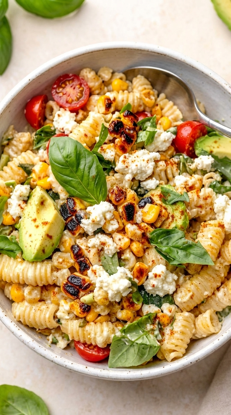 Juicy Street Corn Pasta Salad: A Refreshing Summer Delight