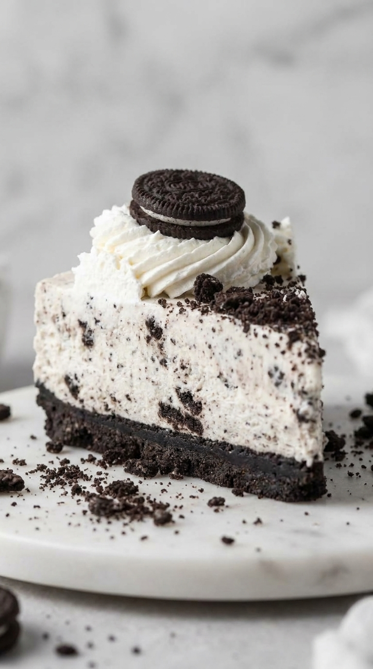 No-Bake Oreo Cheesecake