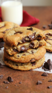 Thick and Chewy Brown Butter Chocolate Chip Cookies