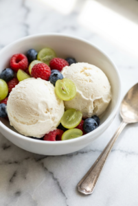 Homemade Vanilla Ice Cream